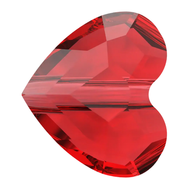 Swarovski Crystal Beads Love (5741) Light Siam - Bluestreak Crystals