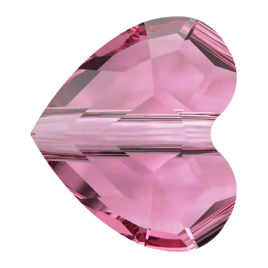 Serinity Crystal Beads Love (5741) Rose - Bluestreak Crystals