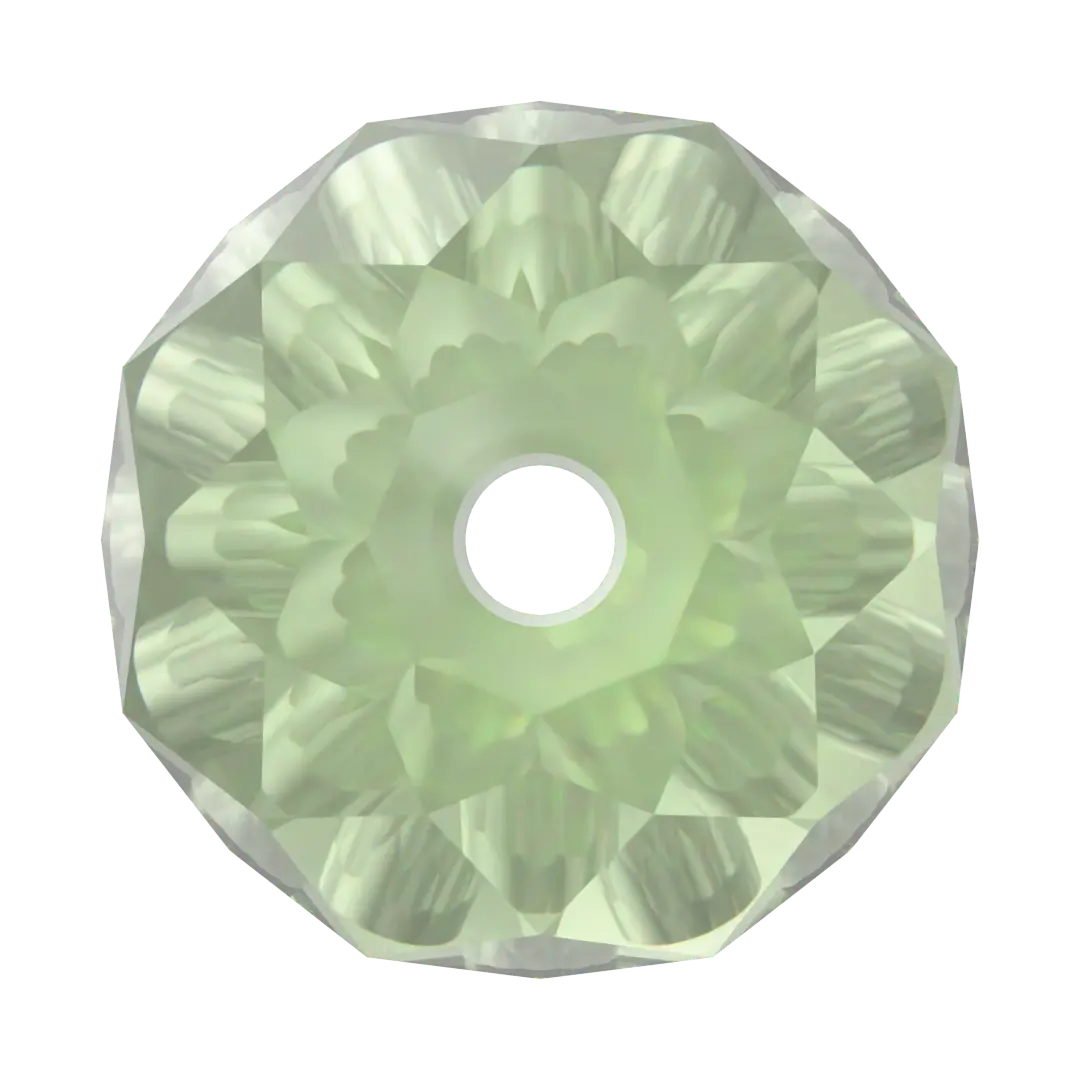 Serinity Crystal Beads Olive Briolette (5044) Dark Peridot - Bluestreak Crystals