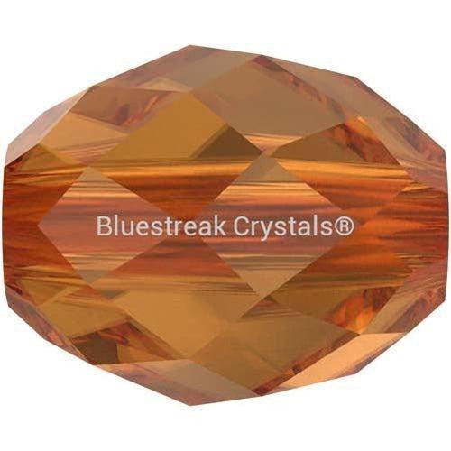 Serinity Crystal Beads Olive Briolette (5044) Light Amber-Serinity Beads-5x4mm - Pack of 4-Bluestreak Crystals