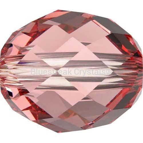 Serinity Crystal Beads Olive Briolette (5044) Rose Peach-Serinity Beads-5x4mm - Pack of 4-Bluestreak Crystals