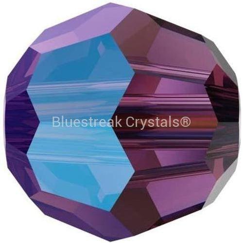 Serinity Crystal Beads Round (5000) Amethyst Shimmer-Serinity Beads-4mm - Pack of 25-Bluestreak Crystals