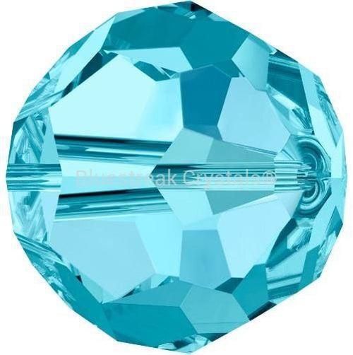 Serinity Crystal Beads Round (5000) Aquamarine-Serinity Beads-2mm - Pack of 25-Bluestreak Crystals