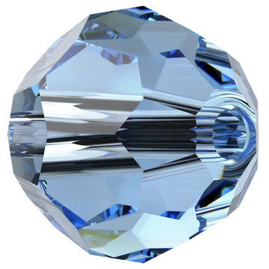 Serinity Crystal Beads Round (5000) Cool Blue - Bluestreak Crystals