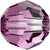 Serinity Crystal Beads Round (5000) Dark Rose-Serinity Beads-4mm - Pack of 25-Bluestreak Crystals