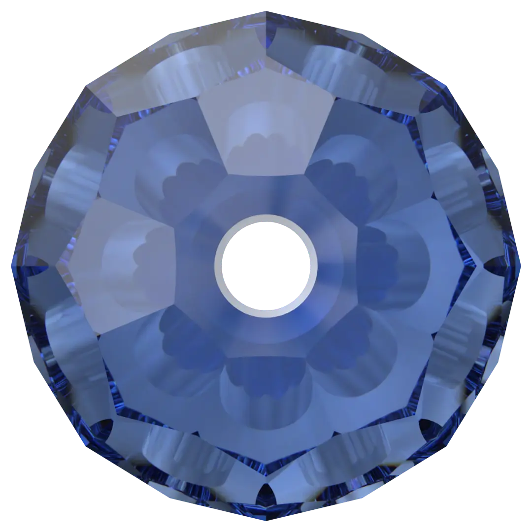 Serinity Crystal Beads Round (5000) Dark Sapphire - Bluestreak Crystals