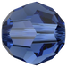 Serinity Crystal Beads Round (5000) Dark Sapphire - Bluestreak Crystals