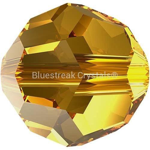 Serinity Crystal Beads Round (5000) Golden Topaz-Serinity Beads-4mm - Pack of 25-Bluestreak Crystals