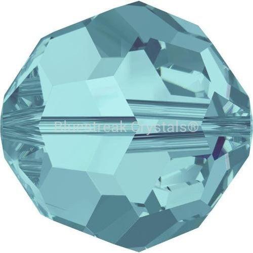 Serinity Crystal Beads Round (5000) Light Turquoise-Serinity Beads-4mm - Pack of 25-Bluestreak Crystals