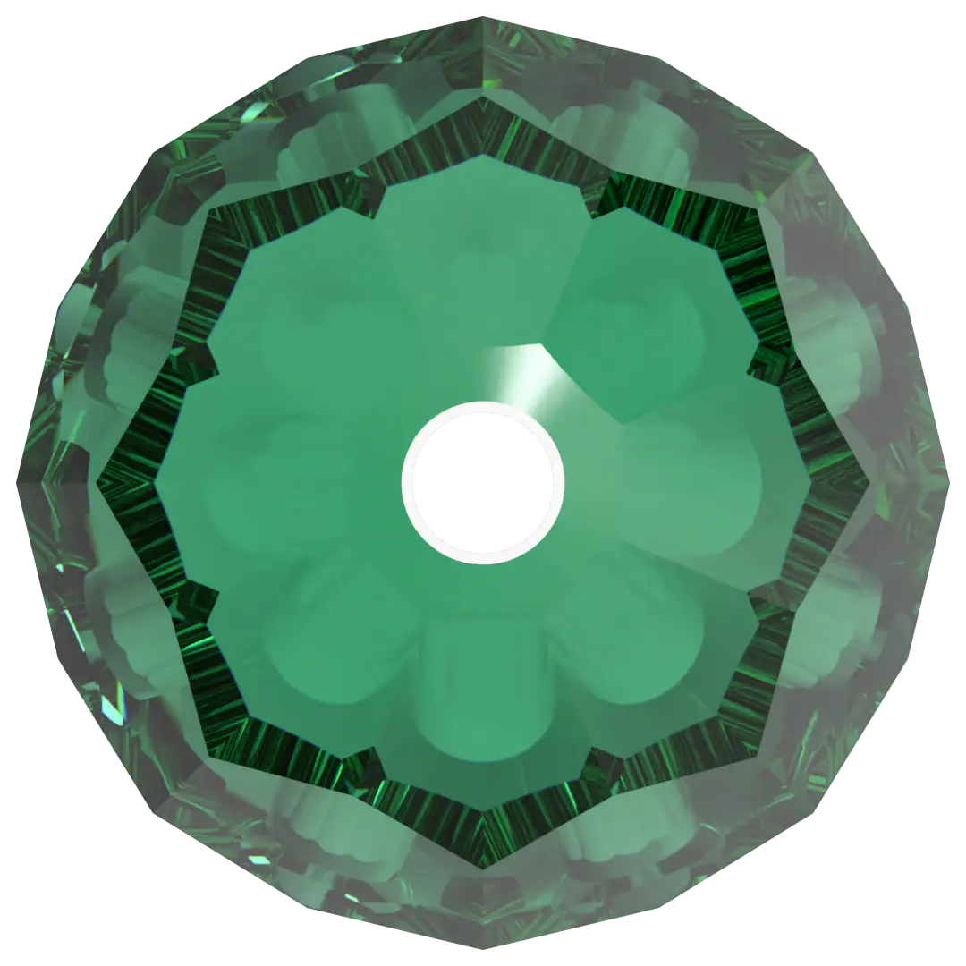 Serinity Crystal Beads Round (5000) Majestic Green - Bluestreak Crystals