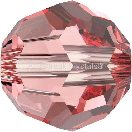 Serinity Crystal Beads Round (5000) Rose Peach-Serinity Beads-4mm - Pack of 25-Bluestreak Crystals