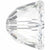Serinity Crystal Beads Small Dome (5542) Crystal-Serinity Beads-8mm - Pack of 2-Bluestreak Crystals