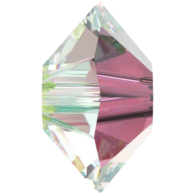 Serinity Crystal Beads Spacer Slim (5305) Crystal AB - Bluestreak Crystals