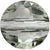 Serinity Crystal Beads Thin Round (5034) Black Diamond-Serinity Beads-6mm - Pack of 4-Bluestreak Crystals
