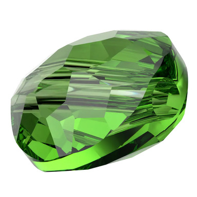 Serinity Crystal Beads Thin Round (5034) Fern Green - Bluestreak Crystals