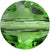 Serinity Crystal Beads Thin Round (5034) Fern Green-Serinity Beads-6mm - Pack of 4-Bluestreak Crystals