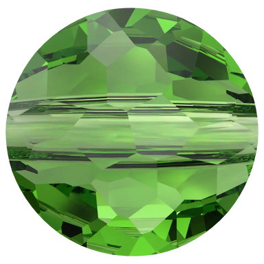 Serinity Crystal Beads Thin Round (5034) Fern Green - Bluestreak Crystals