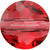 Serinity Crystal Beads Thin Round (5034) Light Siam-Serinity Beads-6mm - Pack of 4-Bluestreak Crystals