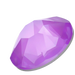 Serinity Flat Back Crystals Non Hotfix (2000, 2058 & 2088) Crystal Electric Violet Ignite UNFOILED - Bluestreak Crystals