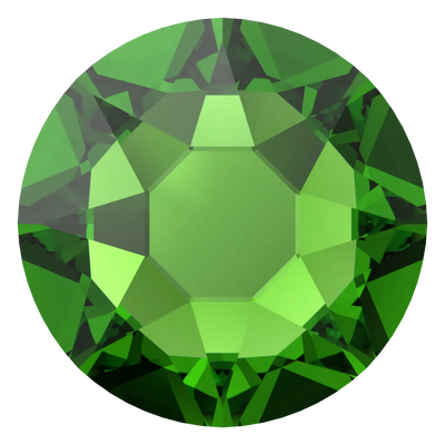 Serinity Flat Back Crystals Non Hotfix (2000, 2058 & 2088) Fern Green - Bluestreak Crystals