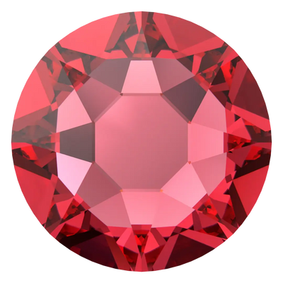 Serinity Flat Back Crystals Non Hotfix (2000, 2058 & 2088) Indian Pink - Bluestreak Crystals