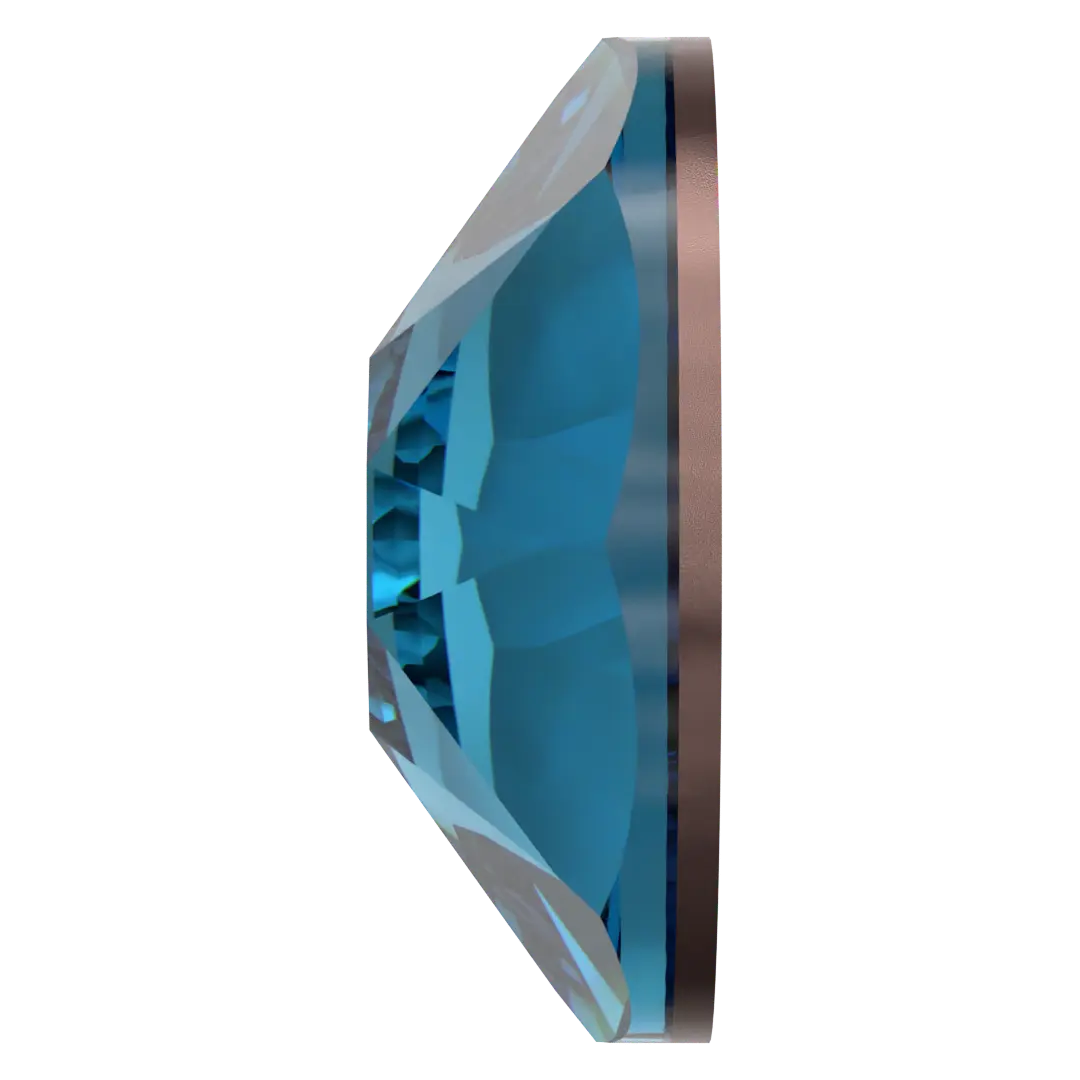 Serinity Flat Back Crystals Non Hotfix (2000, 2058 & 2088) Indicolite - Bluestreak Crystals