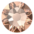 Swarovski Hotfix Flat Back Crystals (2000, 2038 & 2078) Light Peach - Bluestreak Crystals