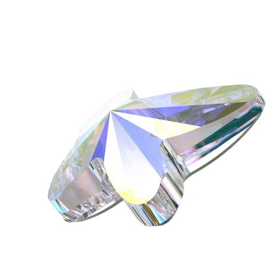 Serinity Flat Back Crystals Non Hotfix Butterfly (2854) Crystal AB - Bluestreak Crystals