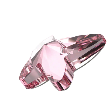 Serinity Flat Back Crystals Non Hotfix Butterfly (2854) Light Rose - Bluestreak Crystals