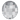 Swarovski Flat Back Crystals Non Hotfix Chessboard Circle (2035) Crystal - Bluestreak Crystals