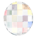 Serinity Flat Back Crystals Non Hotfix Chessboard Circle (2035) Crystal AB - Bluestreak Crystals