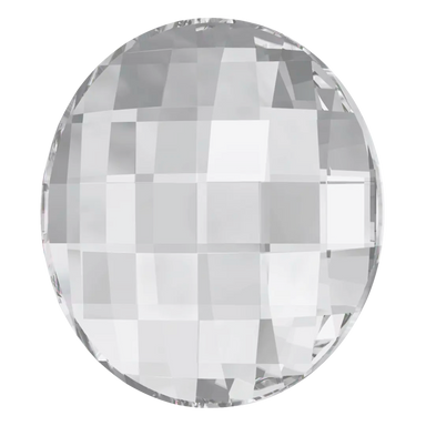 Serinity Flat Back Crystals Non Hotfix Chessboard Circle (2035) Crystal CAL V SI - Bluestreak Crystals