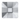 Serinity Flat Back Crystals Non Hotfix Classic Square (2483) Crystal CAL V SI - Bluestreak Crystals
