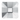Swarovski Flat Back Crystals Non Hotfix Classic Square (2483) Crystal - Bluestreak Crystals