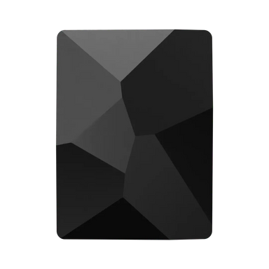 Serinity Flat Back Crystals Non Hotfix Cosmic (2520) Jet UNFOILED - Bluestreak Crystals