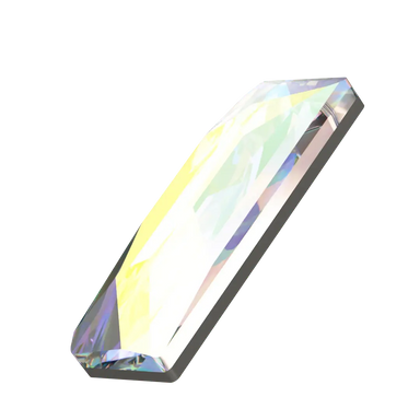 Serinity Flat Back Crystals Non Hotfix Cosmic Baguette (2555) Crystal AB - Bluestreak Crystals