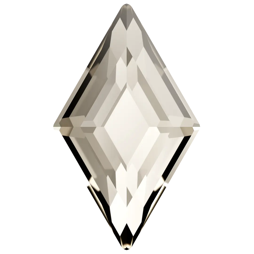 Serinity Flat Back Crystals Non Hotfix Diamond (2773) Crystal Silver Shade - Bluestreak Crystals