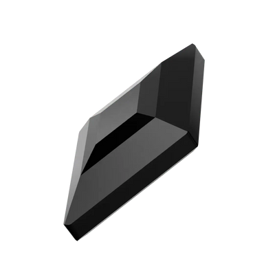 Serinity Flat Back Crystals Non Hotfix Diamond (2773) Jet UNFOILED - Bluestreak Crystals