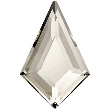 Serinity Flat Back Crystals Non Hotfix Kite (2771) Crystal Silver Shade - Bluestreak Crystals