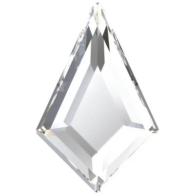 Swarovski Hotfix Flat Back Crystals Kite (2771) Crystal - Bluestreak Crystals
