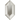 Serinity Flat Back Crystals Non Hotfix Large Hexagon (2776) Crystal Silver Shade - Bluestreak Crystals