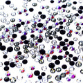 Serinity Flat Back Crystals Non Hotfix Mix Crystal & Jet - Bluestreak Crystals