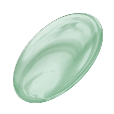 Serinity Flat Back Crystals Non Hotfix Oval Cabochon (2196/4) Crystal Mint Green - Bluestreak Crystals