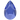Serinity Flat Back Crystals Non Hotfix Pear (2303) Sapphire - Bluestreak Crystals