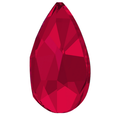 Serinity Flat Back Crystals Non Hotfix Pear (2303) Scarlet - Bluestreak Crystals