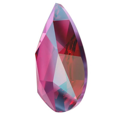 Serinity Flat Back Crystals Non Hotfix Pear (2303) Scarlet Shimmer - Bluestreak Crystals