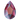 Serinity Flat Back Crystals Non Hotfix Pear (2303) Scarlet Shimmer - Bluestreak Crystals