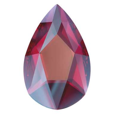 Serinity Flat Back Crystals Non Hotfix Pear (2303) Scarlet Shimmer - Bluestreak Crystals