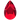 Serinity Flat Back Crystals Non Hotfix Pear (2303) Scarlet - Bluestreak Crystals