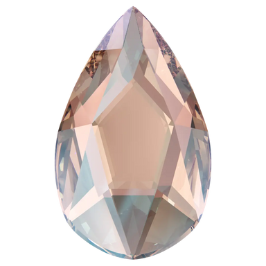 Serinity Flat Back Crystals Non Hotfix Pear (2303) Vintage Rose Shimmer - Bluestreak Crystals